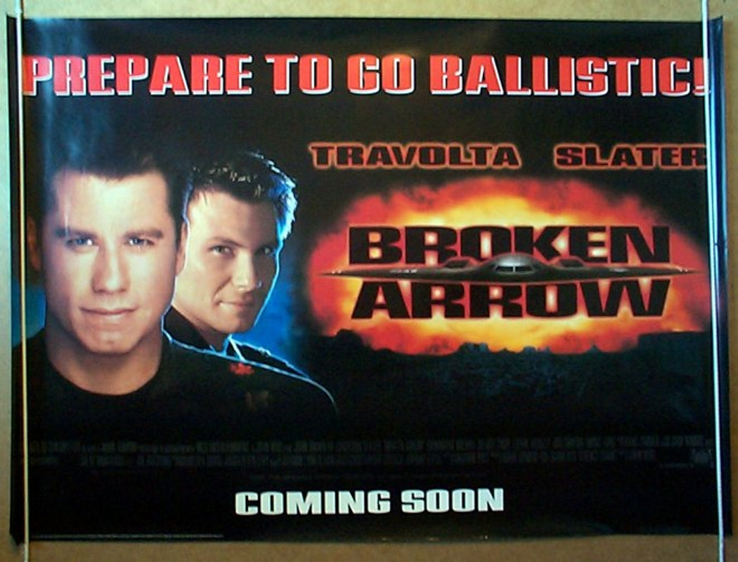 Broken Arrow  (Teaser Original Quad Movie Poster)  Original Quad Movie Poster  