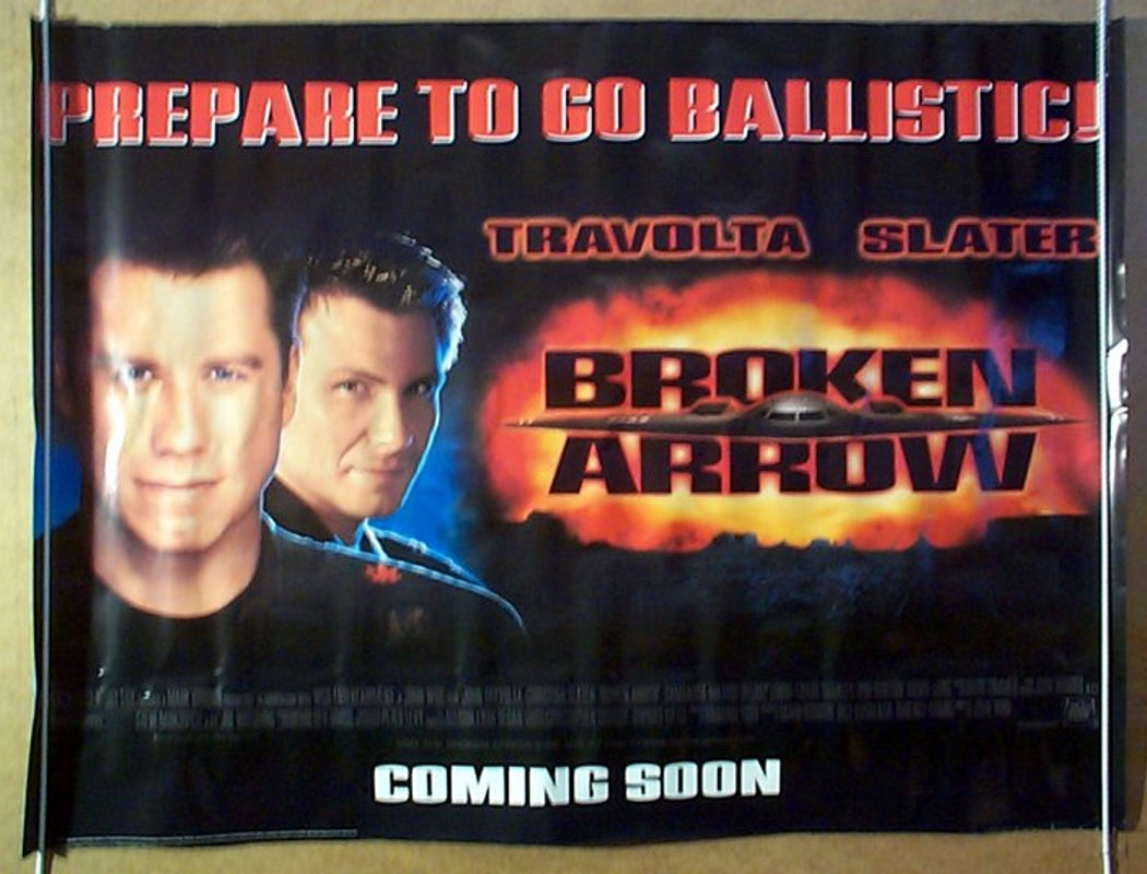 Broken Arrow  (Teaser Original Quad Movie Poster)  Original Quad Movie Poster  