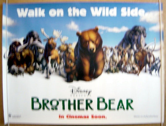 Brother Bear  (Teaser Original Quad Movie Poster)  Original Quad Movie Poster  