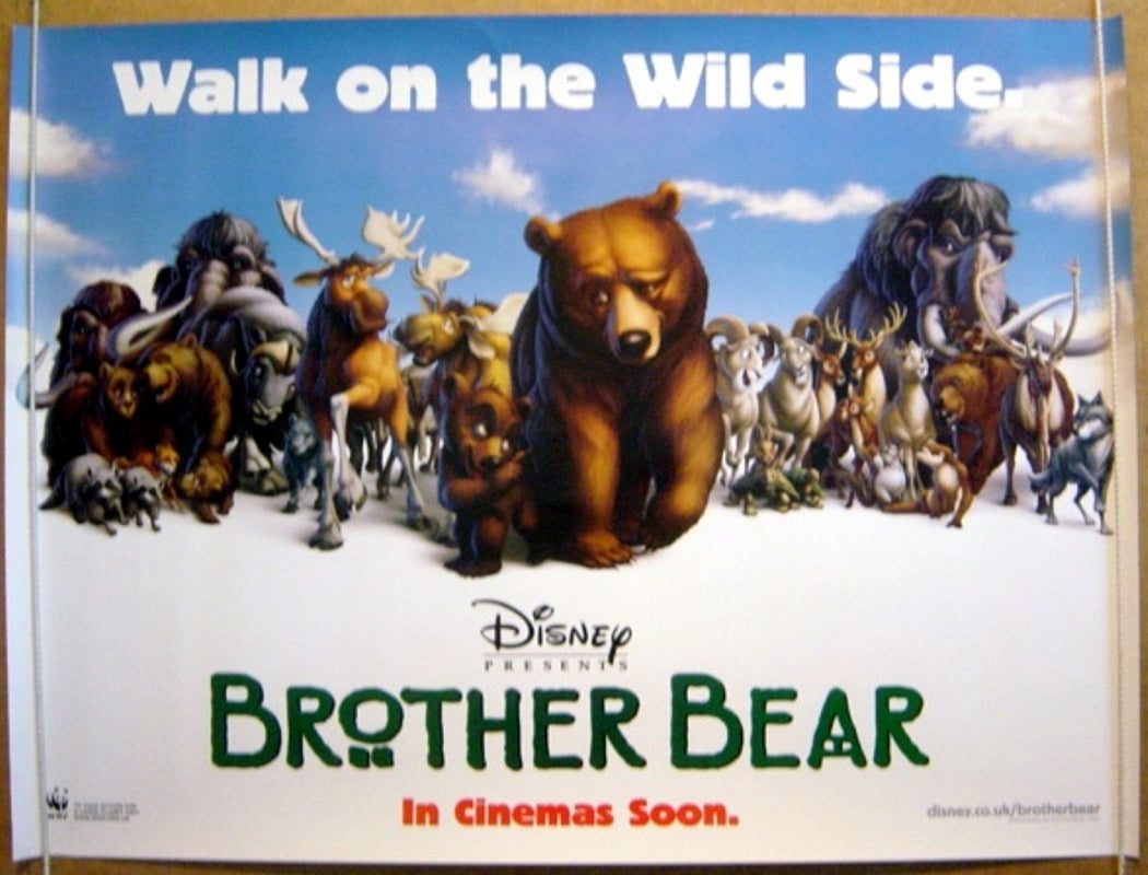 Brother Bear  (Teaser Original Quad Movie Poster)  Original Quad Movie Poster  