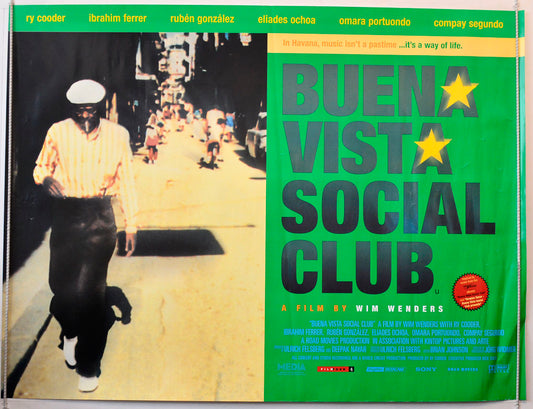 Buena Vista Social Club Original British Quad Poster - Movie Poster