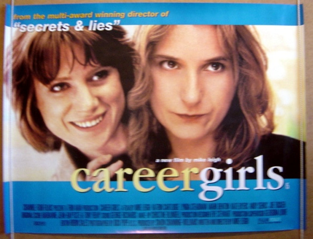 Career Girls  Original Quad Movie Poster  