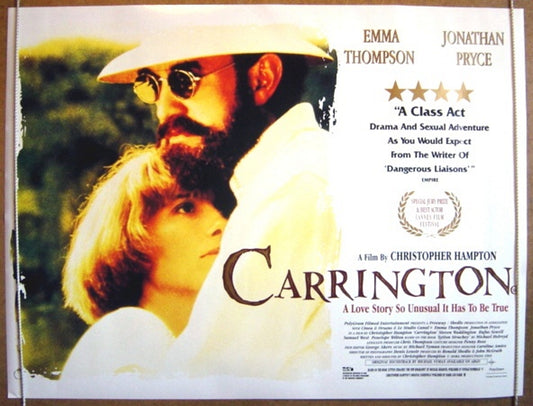 Carrington  Original Quad Movie Poster  