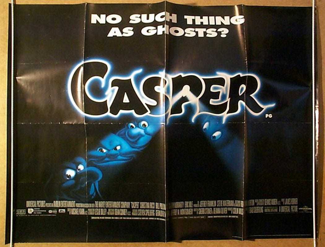 Casper  Original Quad Movie Poster  