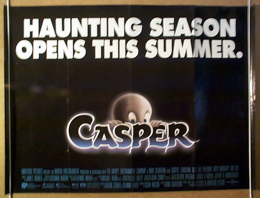 “Casper” (Teaser Original Quad Movie Poster) Original Quad Movie Poste ...