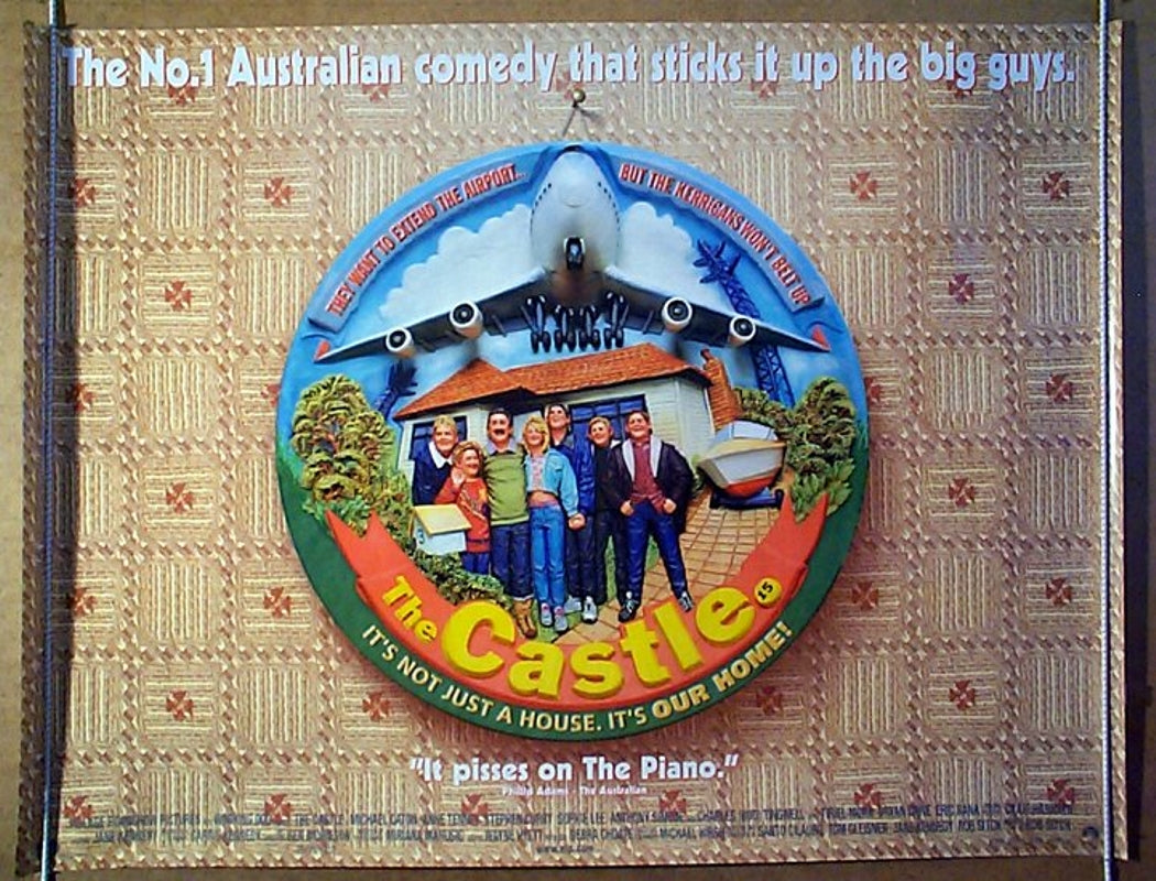 The Castle  Original Quad Movie Poster  