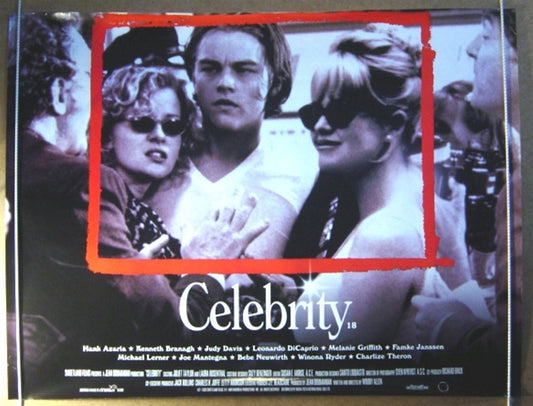 Celebrity  (Design 2)  Original Quad Movie Poster  