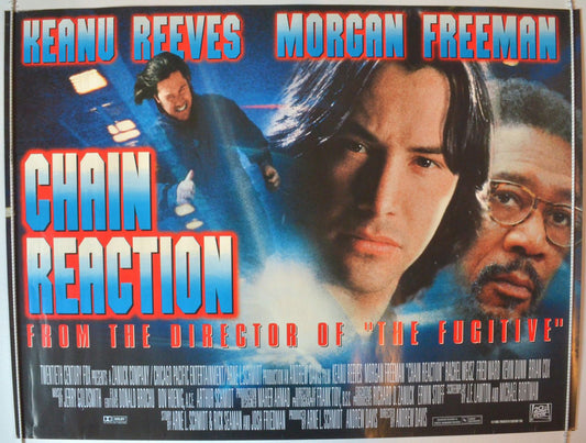 Chain Reaction   Original British Quad Poster - Movie Poster 