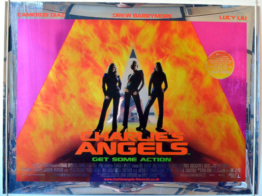 Charlie's Angels   Original British Quad Poster - Movie Poster 