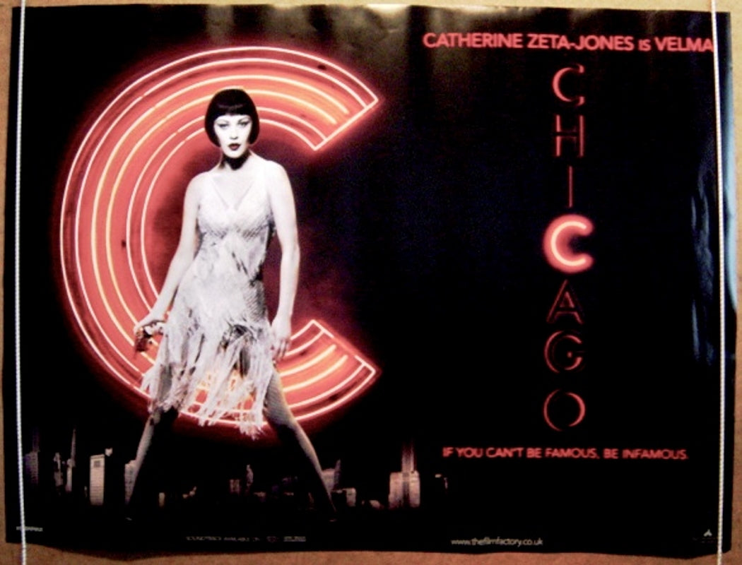 Chicago  (Teaser Quad : Velma Version)  Original Quad Movie Poster  