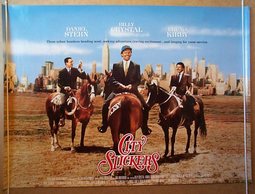 City Slickers  Original Quad Movie Poster  