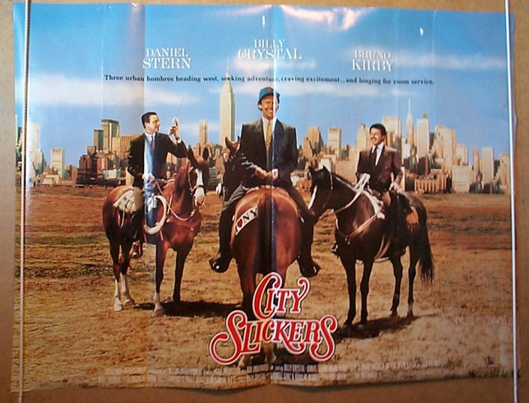 City Slickers  Original Quad Movie Poster  