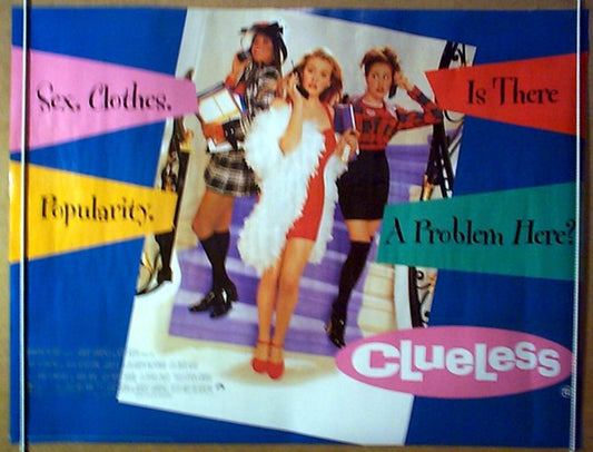 Clueless  Original Quad Movie Poster  