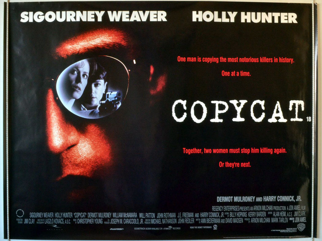 Copycat   Original British Quad Poster - Movie Poster 