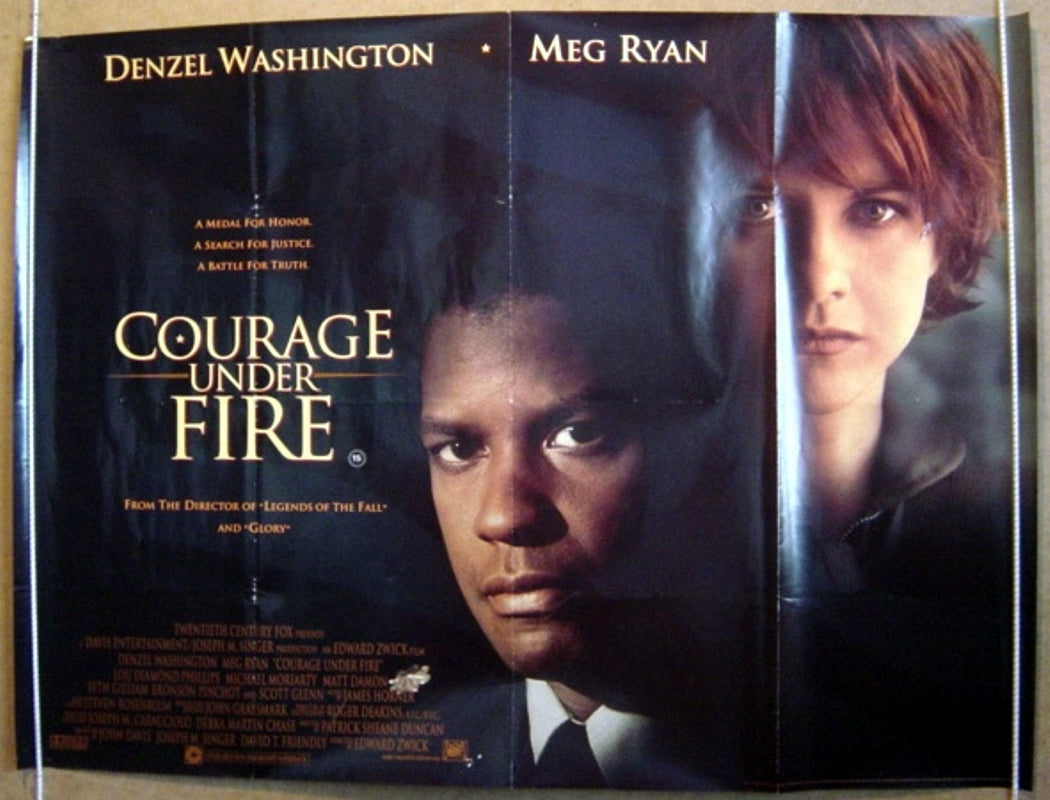 Courage Under Fire  Original Quad Movie Poster  