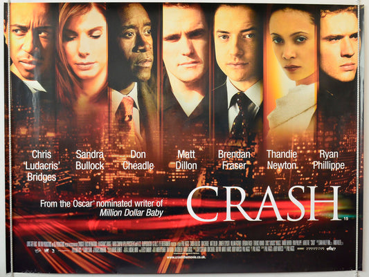 Crash Original British Quad Poster - Movie Poster