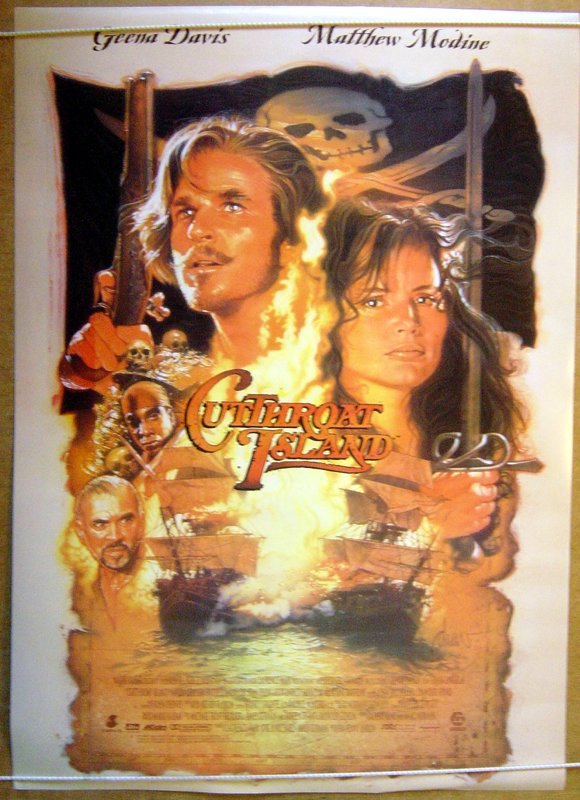 Cutthroat Island  One Sheet Movie Poster