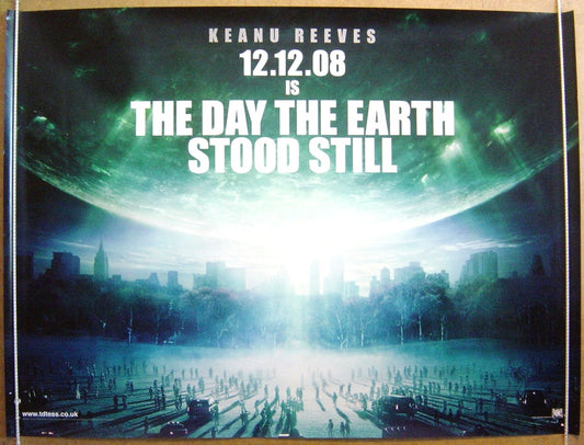 The Day The Earth Stood Still  (Teaser)  Original Quad Movie Poster  