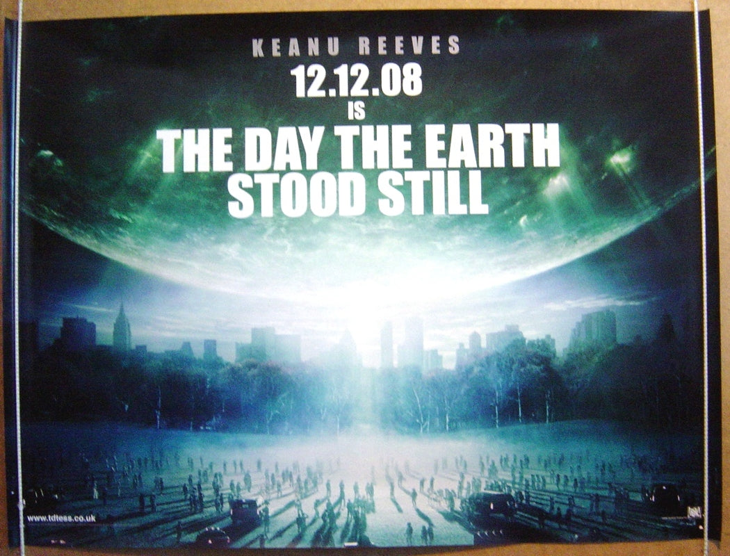 The Day The Earth Stood Still  (Teaser)  Original Quad Movie Poster  