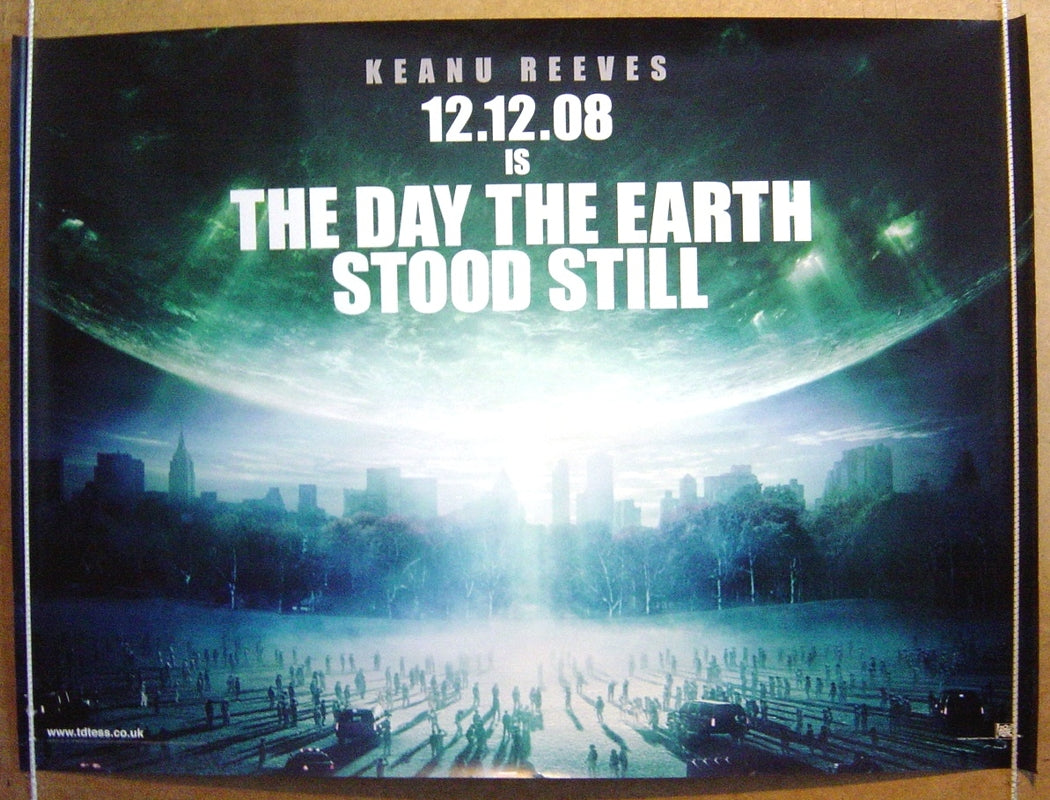 The Day The Earth Stood Still  (Teaser)  Original Quad Movie Poster  