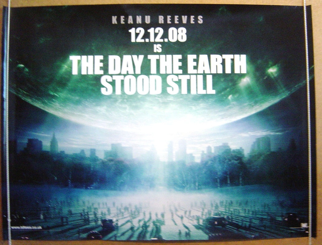 The Day The Earth Stood Still  (Teaser)  Original Quad Movie Poster  