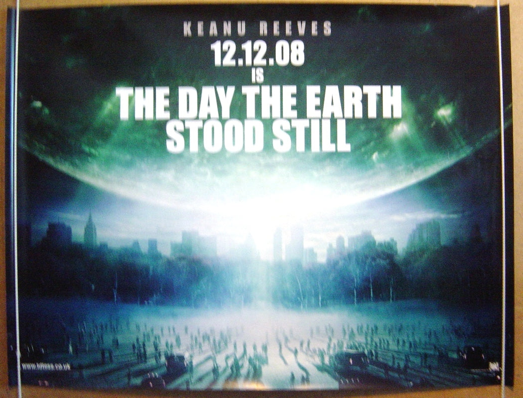 The Day The Earth Stood Still  (Teaser)  Original Quad Movie Poster  