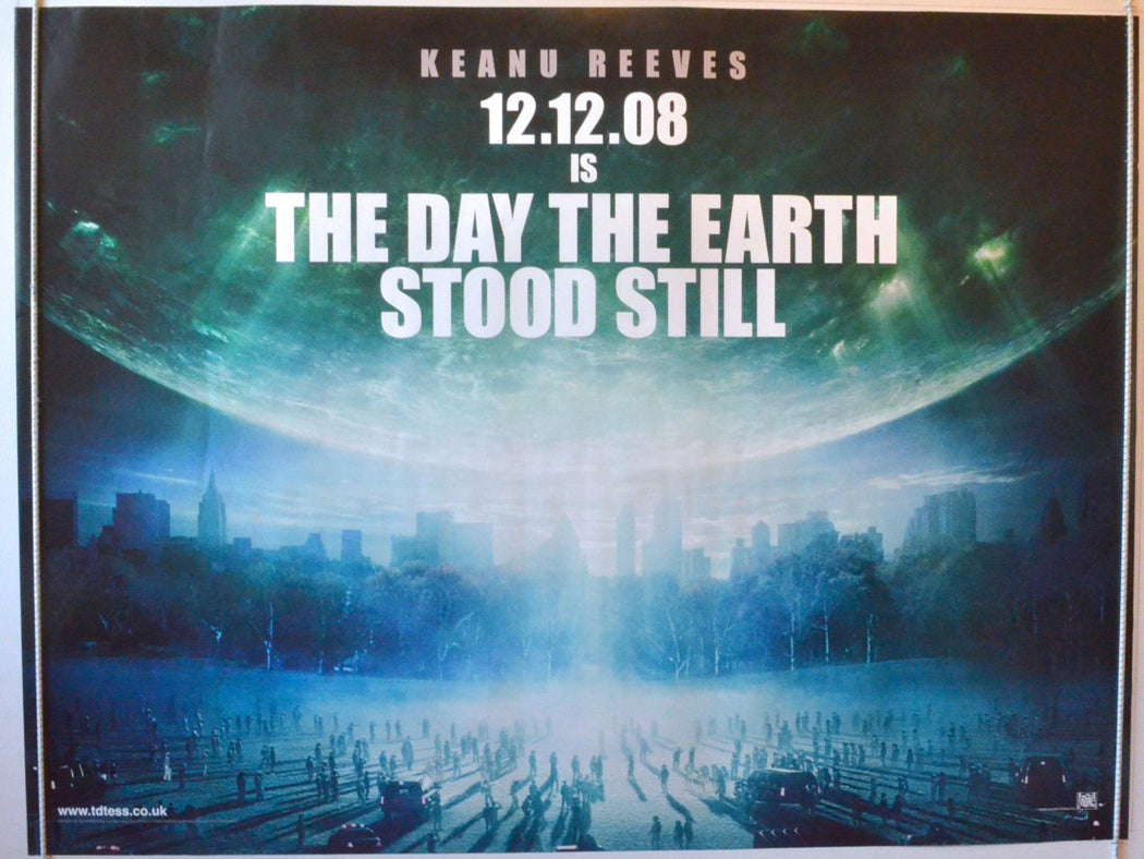 The Day The Earth Stood Still  (Teaser Version)   Original British Quad Poster - Movie Poster