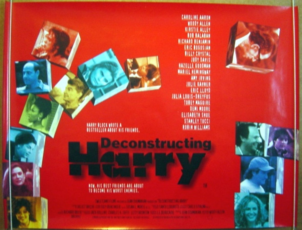 Deconstructing Harry  Original Quad Movie Poster  