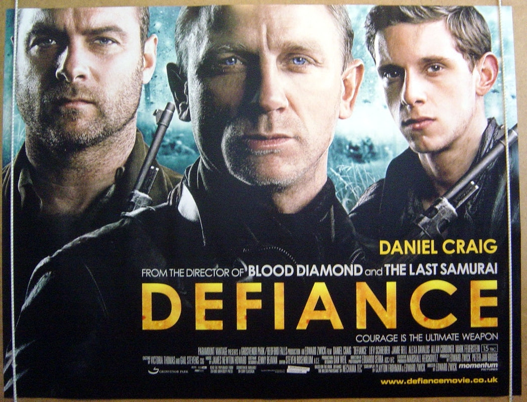 Defiance  Original Quad Movie Poster  