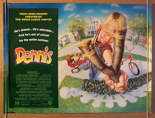 Dennis  Original Quad Movie Poster  