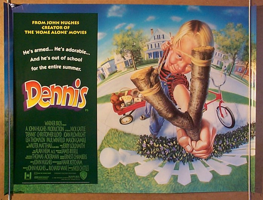 Dennis  Original Quad Movie Poster  