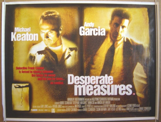 Desperate Measures  Original Quad Movie Poster  