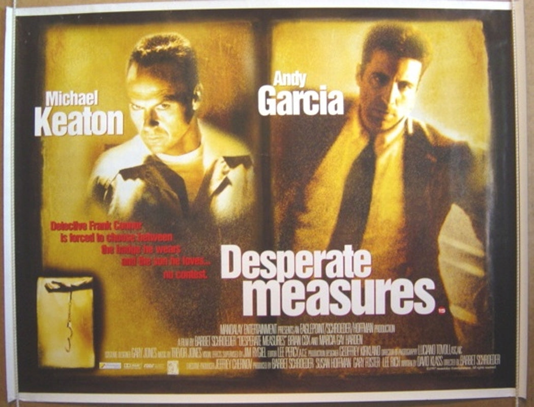 Desperate Measures  Original Quad Movie Poster  