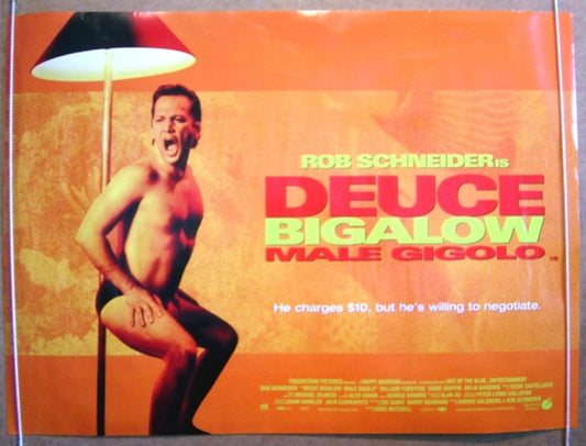 Deuce Bigalow : Male Gigolo  Original Quad Movie Poster  