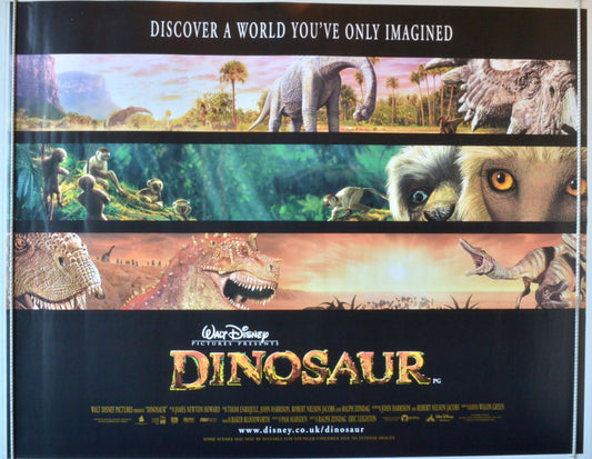 Dinosaur   Original British Quad Poster - Movie Poster 