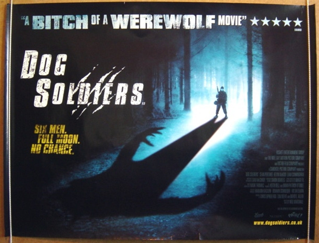 Dog Soldiers  Original Quad Movie Poster  