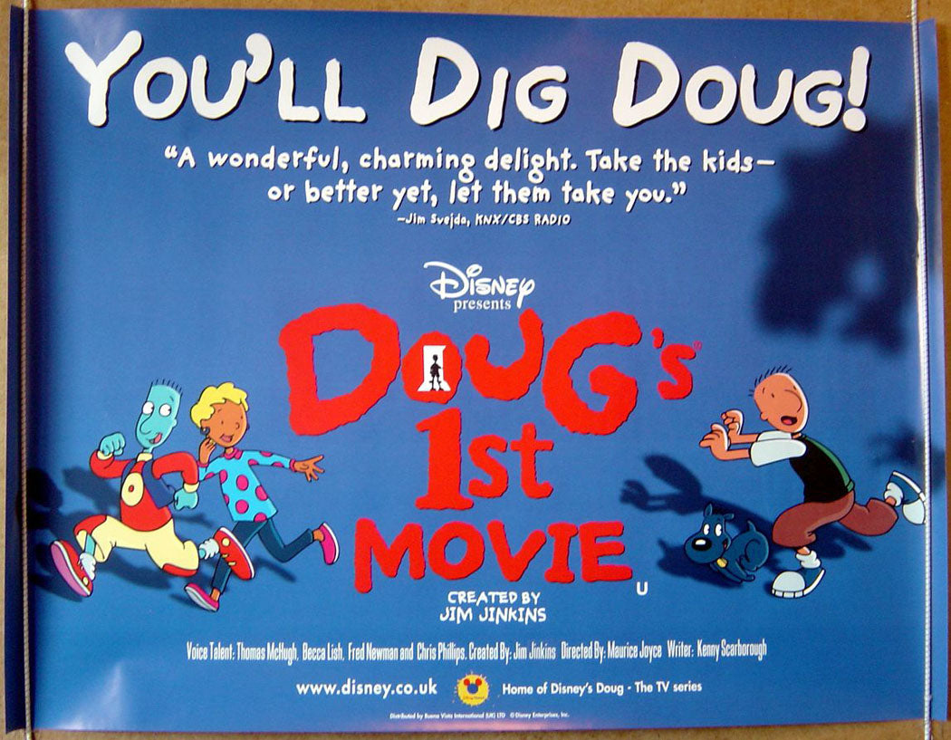 Doug's 1st Movie  Original Original Quad Movie Poster  