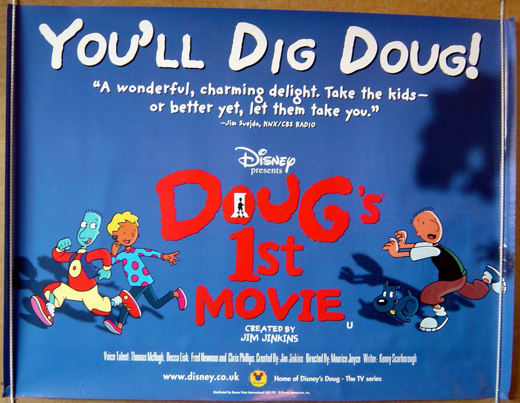 Doug's 1st Movie  Original Original Quad Movie Poster  