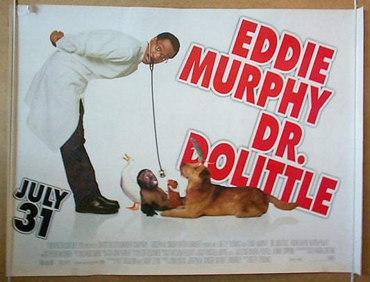 Dr. Dolittle  Original Quad Movie Poster  