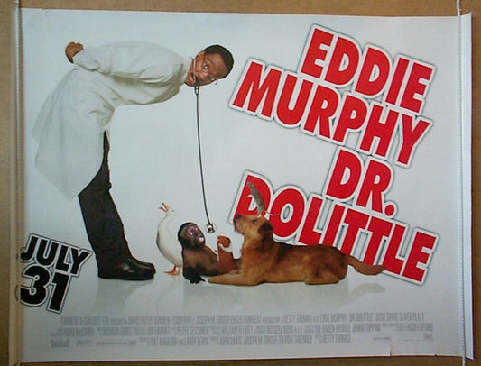 Dr. Dolittle  Original Quad Movie Poster  