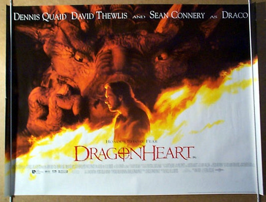 Dragonheart  Original Quad Movie Poster  