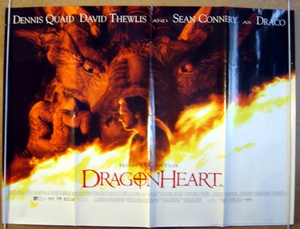 Dragonheart  Original Quad Movie Poster  