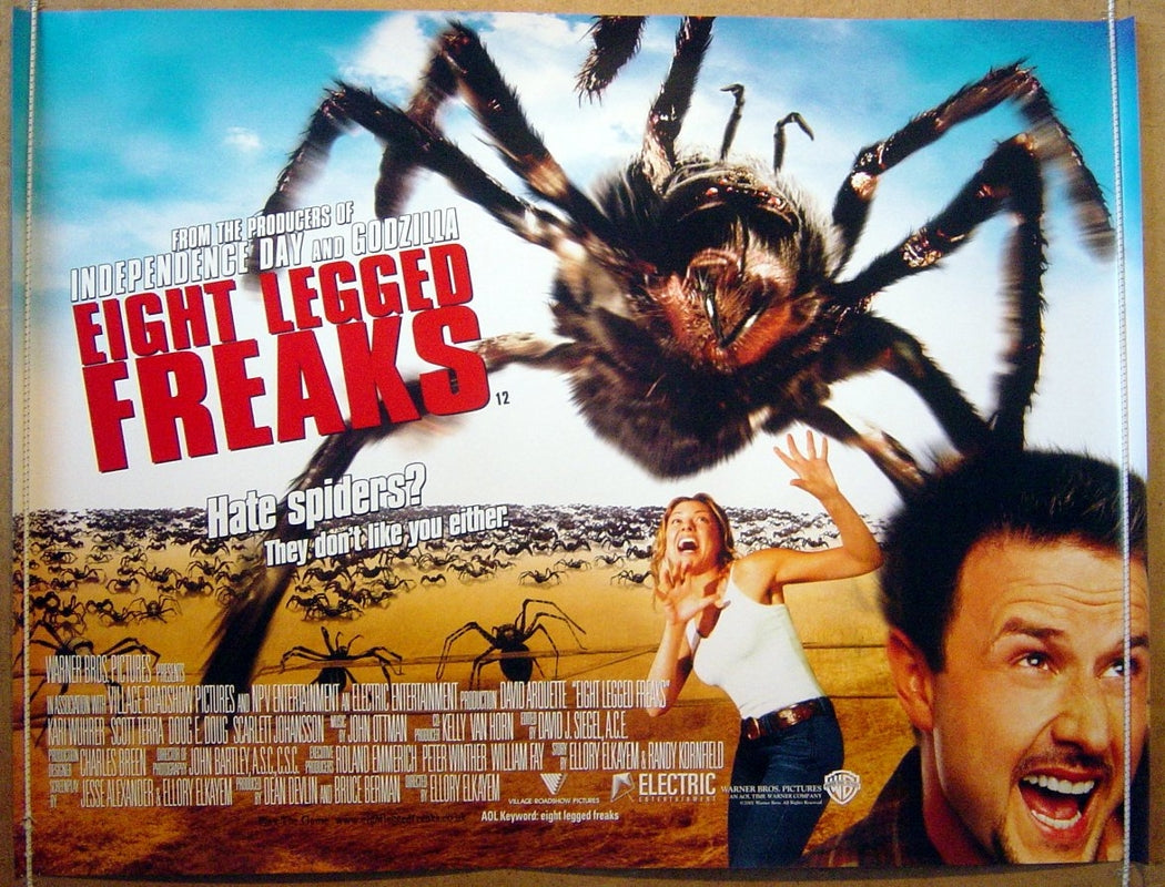 Eight Legged Freaks  Original Quad Movie Poster  