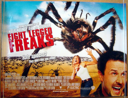 Eight Legged Freaks  Original Quad Movie Poster  