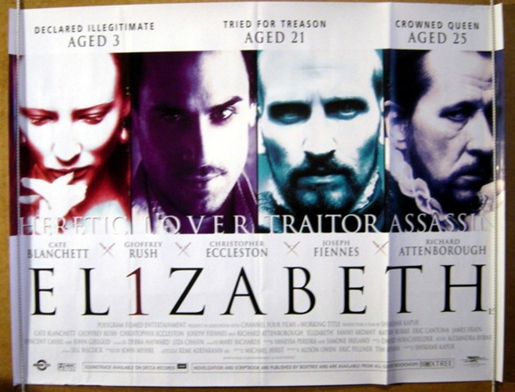 Elizabeth  Original Quad Movie Poster  