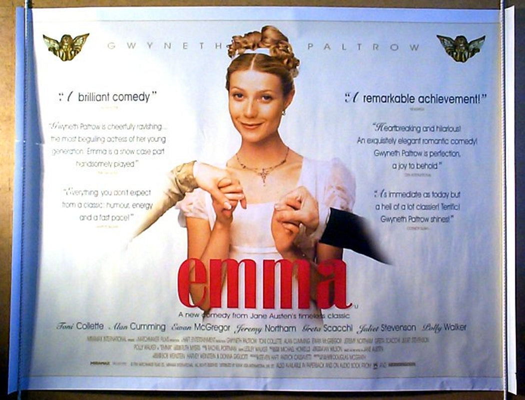 Emma  Original Quad Movie Poster  