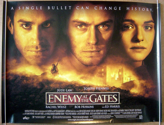 Enemy At The Gates  Original Quad Movie Poster  