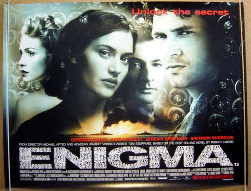 Enigma  Original Quad Movie Poster  