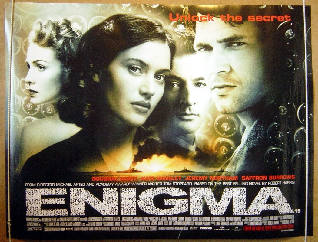 Enigma  Original Quad Movie Poster  