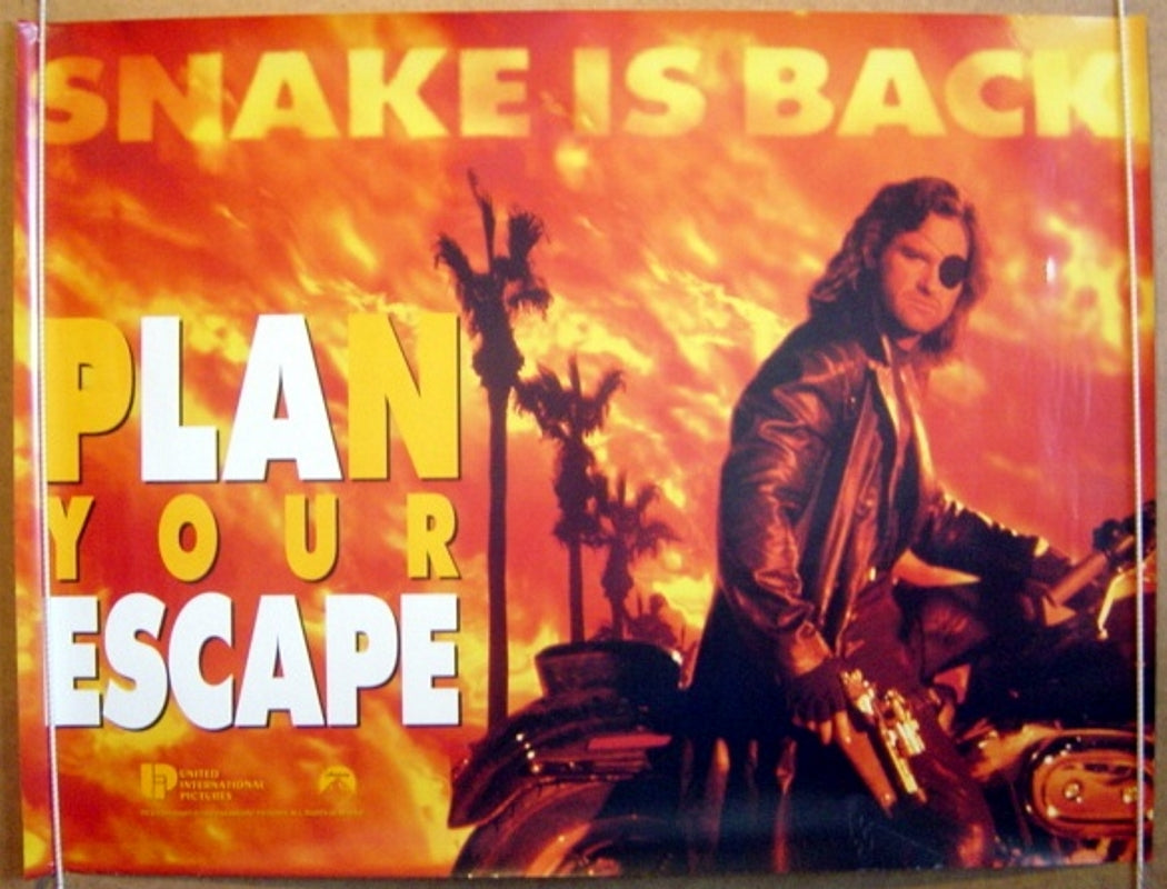 Escape From L.A  (Teaser Original Quad Movie Poster) Original Quad Movie Poster  